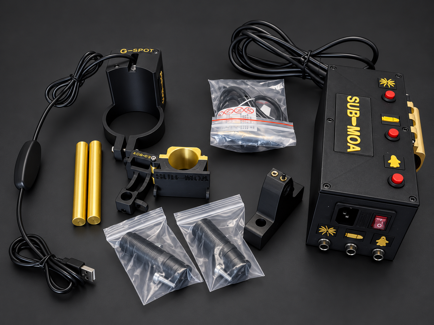 Sensor system and mounting components